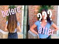 HAIR TRANSFORMATION || Dying my hair for the FIRST time!