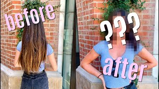 HAIR TRANSFORMATION || Dying my hair for the FIRST time!