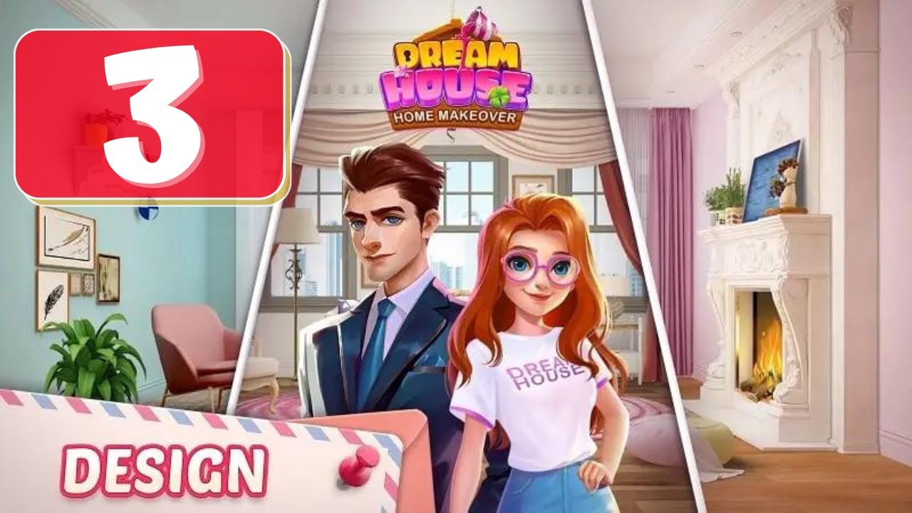 Dream House - Home Makeover - Room 3 - Gameplay - YouTube