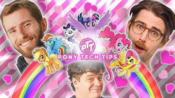 Pony Tech Tips Intro - Light Mode (Blender 3D)