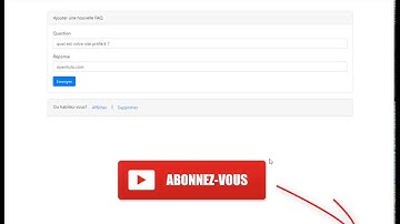 Développer application Angular 4 et Bootstrap 4 Ajouter, afficher et supprimer