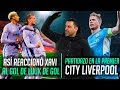 ASÍ FELICITÓ XAVI a LUUK de GOL que SALVÓ a la XAVINETA | CITY y LIVERPOOL reparten HONORES