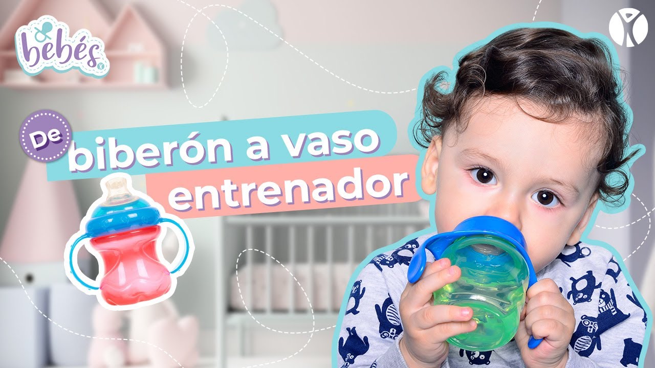 Transición de biberón a vaso entrenador 🍼🤗 | San Pablo Bebés