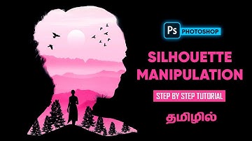 How to make silhouette manipulation using photoshop | Adobe photoshop tutorials