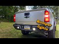 Chevy Colorado ZR2 Rear Bumper LED Pod Lights - 2018 Duramax