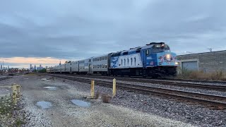 Metra rush hour at Kilbourn ave 10/15/25