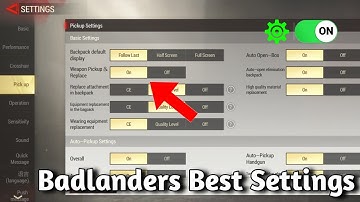Badlanders Best Setting To Make Pro Player