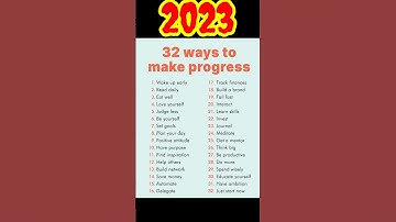 32 ways to make progress #shorts #youtubeshorts #viral #short