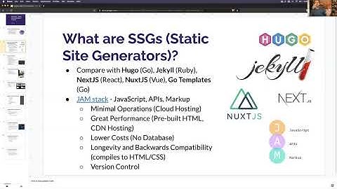 Introduction to GatsbyJS & Static Site Generators by Joel Wilson