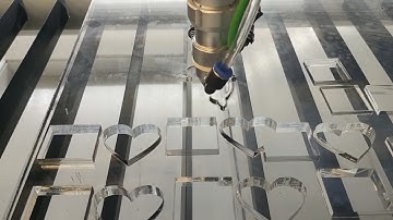 ELECNC 1390 Laser machine working video