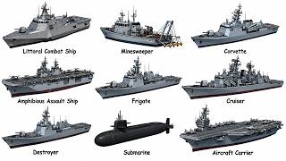 Every Naval Warship Type Explained Simply