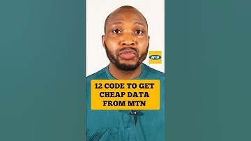 12 Code To Get Cheaper Data From MTN | How To Buy cheap Data 2025