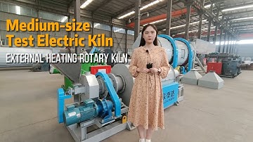 Medium-size Test Electric Kiln/External Heating Rotary Kiln