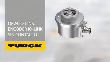 QR24 IO-Link: Encoder IO-Link sin contacto