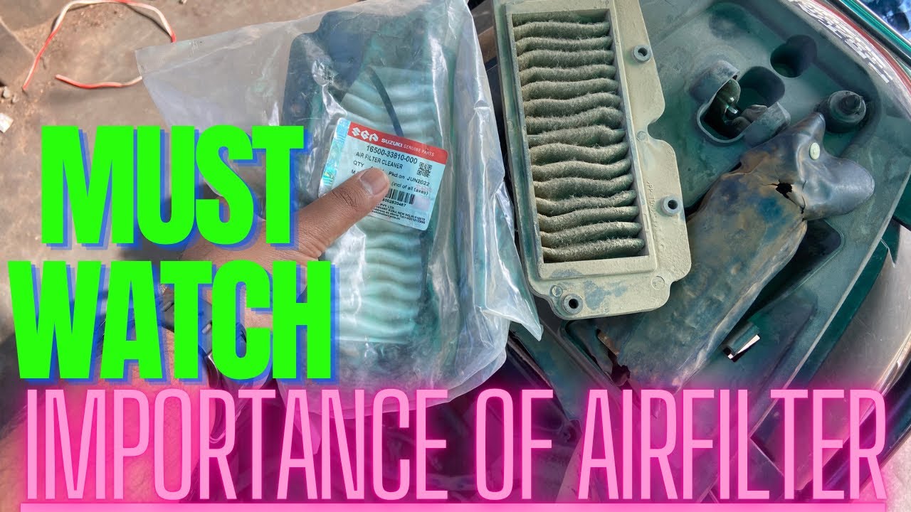 Importance Of Airfilter In Scooter Access125 Airfilter Genuine Price