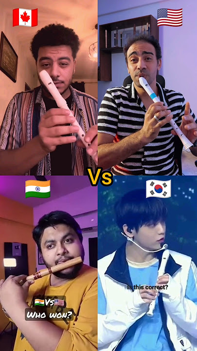 Who Won beatbox?🎺 Let's Try #beatbox #beatboxing #trending #asmrsounds #flute #music #shortfeed