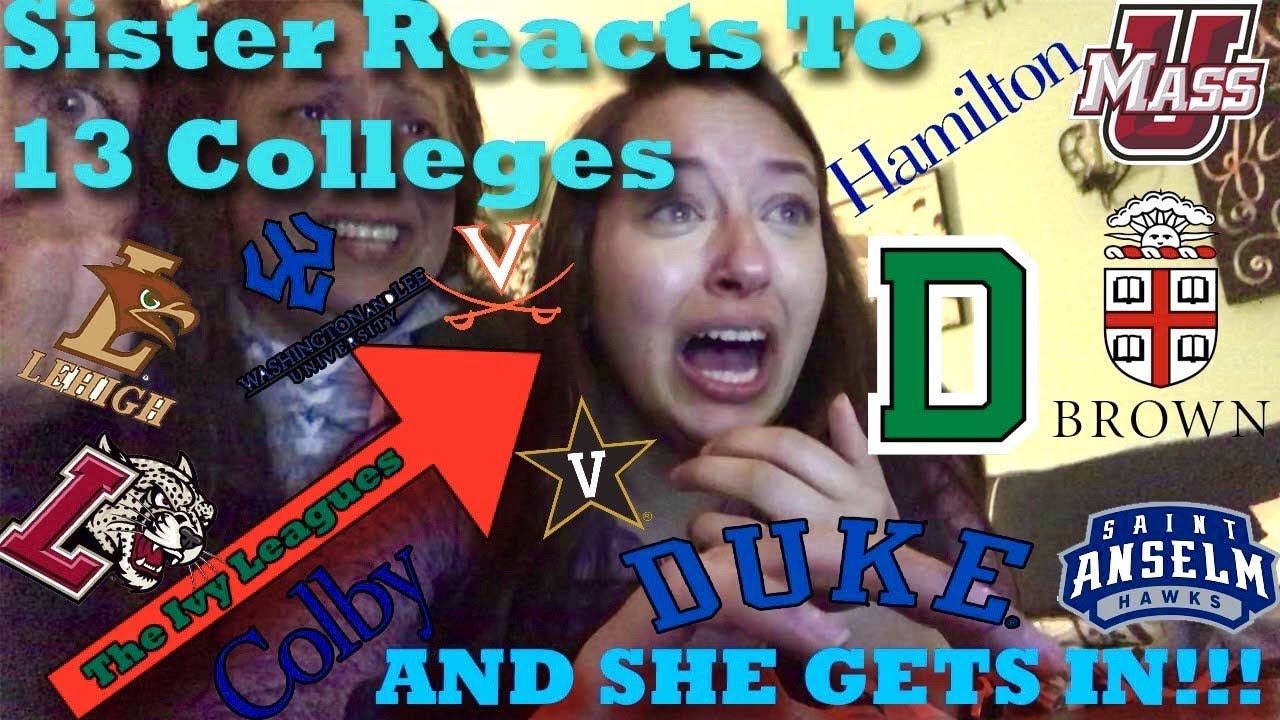 COLLEGE DECISION REACTIONS 2020!! 13+ IVIES, DUKE, UVA, LACS, AND MORE