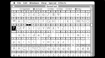 Playing Every Classic Mac Disk E83: Fontographer v2.4.1 (Macintosh, 1987)