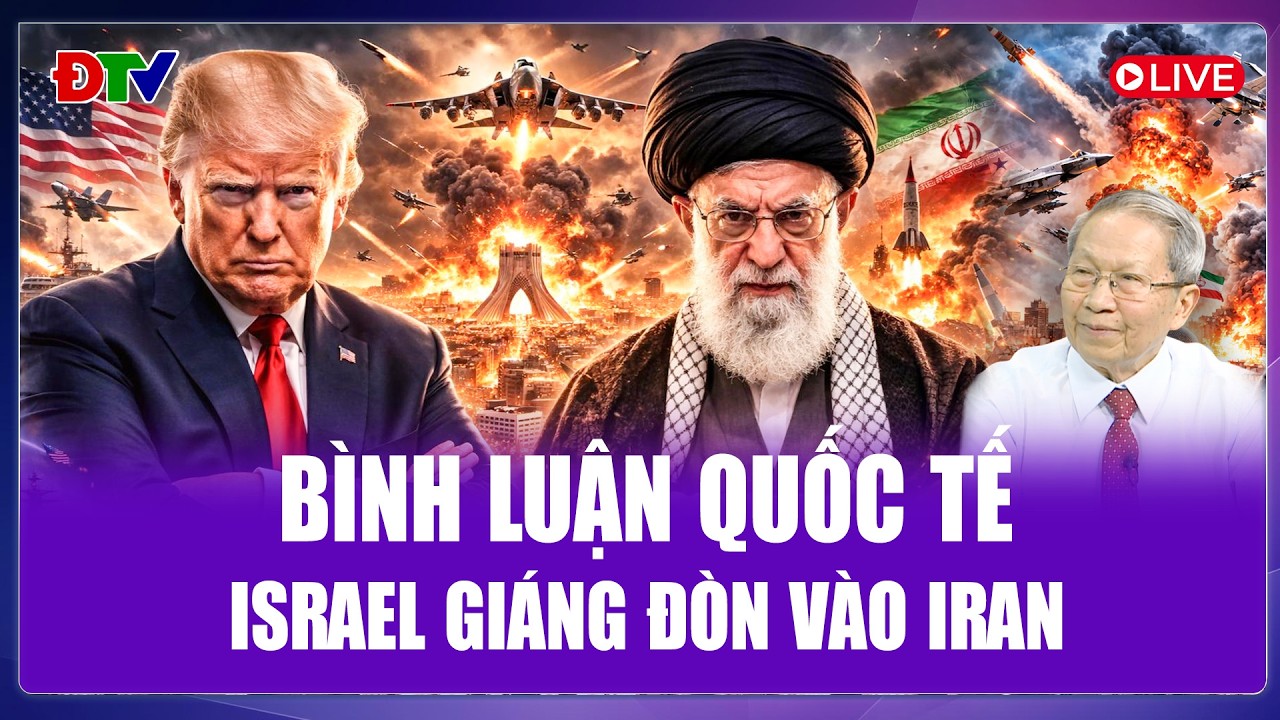 🔴[Trực tiếp] Bình luận Quốc tế 3/3:  Nóng Hezbollah chính thức nhập cuộc tung đòn trả đũa Israel