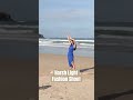 Epic fashion shoot on the beach is crazy bright direct sunlight ☀️😎 #fashionshoot #hardlight