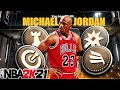 NBA 2K21 Most OFFICIAL MICHAEL JORDAN Build / 54 Badges
