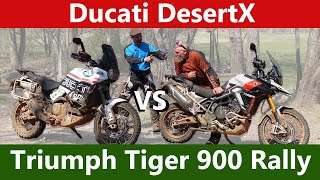 2024 Triumph Tiger 900 Rally Pro vs Ducati DesertX