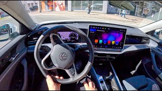 New Volkswagen Passat B9 Elegance 2024 [2.0 TDI SCR 150hp] |0-100| POV Test Drive #2020 Joe Black