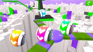 GYRO BALLS - All Levels Gameplay Android,iOS NEW APK UPDATE Gyrosphere Trials Level 1004