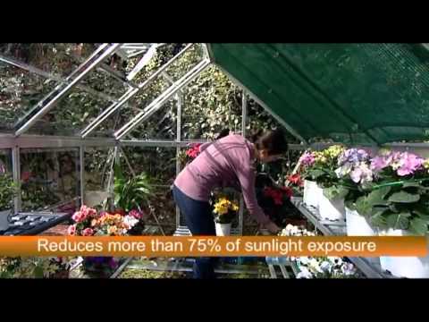 Video: Sonnenschutzgewächshaus