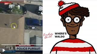 Suspect Hides From Cops In Plain Sight & Earns A Donut by Good Luck America 12,837 views 2 weeks ago 2 minutes, 53 seconds