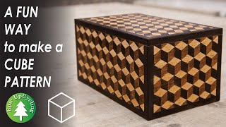3D Cube Pattern Carving.