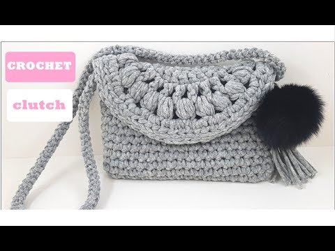 (코바늘 클러치뜨기)Crochet puff stitch