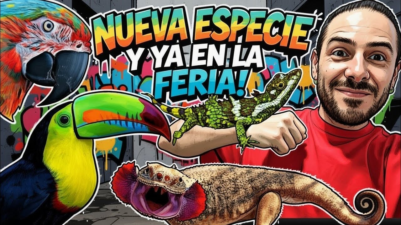 VERONA REPTILES SHOW, La FERIA con mas ESPECIES DIFERENTES de ANIMALES. ESPECIES NUNCA VISTAS!