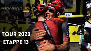 Tour 2023 Etappe 13 Kwiatkowski Is En Blijft Een Toprenner, Van Gils Knap Tweede Op Grand Colombier