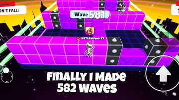 Eindelijk heb ik 582 golven gemaakt | Block Dash Endless World Record struikelen jongens