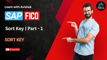 Day 20: Sort Key in SAP FICO (Part 1) | Automatic Text in Line Item | SAP FI-GL Training 2025