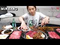 리얼먹방:) 돌판 한우 모듬구이 (ft,육회) ★ 소주는 필수!!ㅣHanwoo (Korean BEEF)ㅣREAL SOUNDㅣASMR MUKBANGㅣ