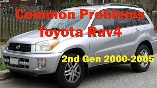 Common Toyota Rav4 Problems