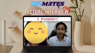 BIZMATES Actual Interview | Interview Q&A | Short Demo | Tips How To Pass Interview | My ESL Journey