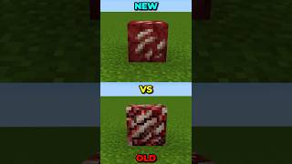 Minecraft OLD v.s NEW Textures #shorts