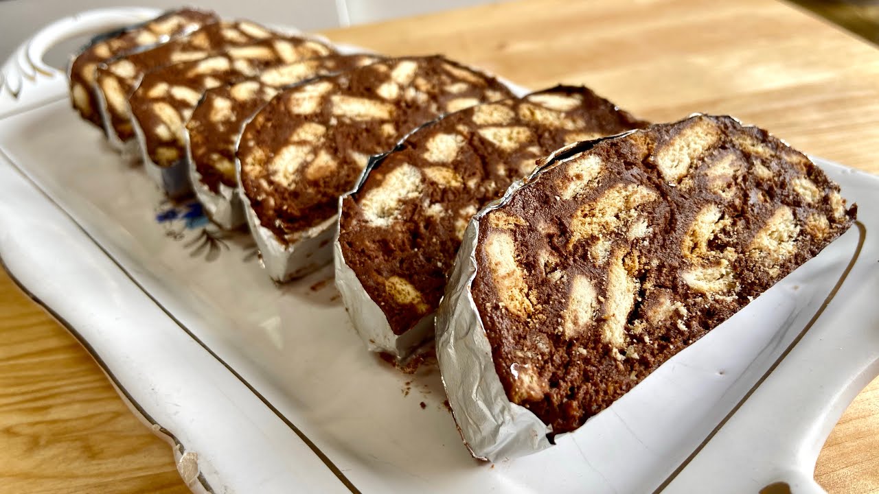 Salame de Chocolate simplesmente MARAVILHOSO!