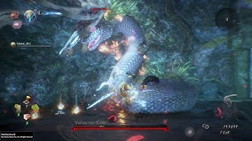 Nioh 2 Beta Demo: Mission 2 Boss fight (Yokai Shift)
