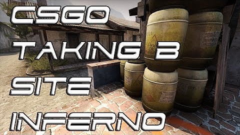 CS:GO How to take B site Inferno (2 Smokes, 1 Flash)