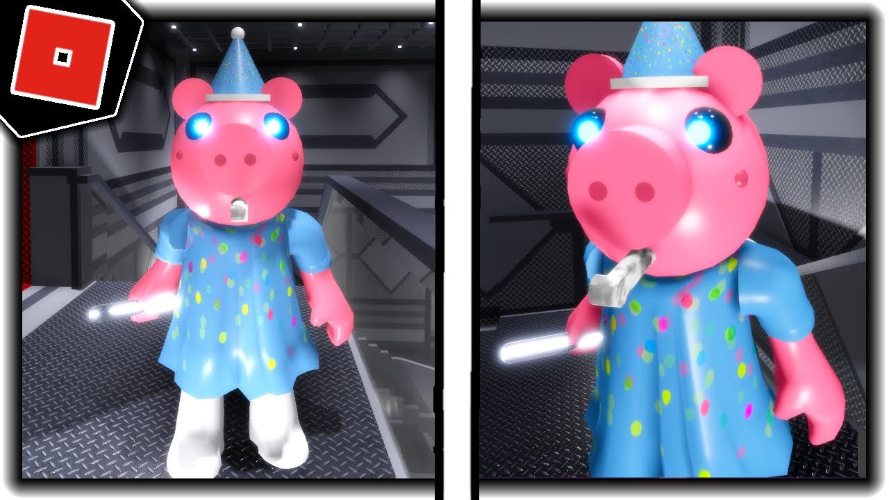 To Celebrate 1 Full Year on Reddit, I've made Party Piggy (from Accurate  Piggy Roleplay) and Golden Piggy as Robloxians. : r/piggy