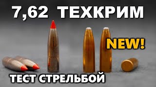 Новые пули 7,62 мм ТЕХКРИМ. Отстрел пуль SP-180 (томпак) и RedTim (Mauser) из Тигра SAG на 100 м