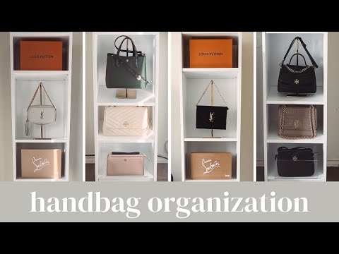Handbag Storage & Organization, IKEA Billy Shelves & Haul