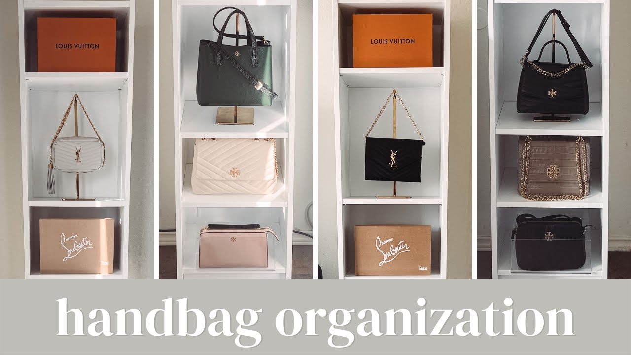 Handbag Storage & Organization, IKEA Billy Shelves & Haul