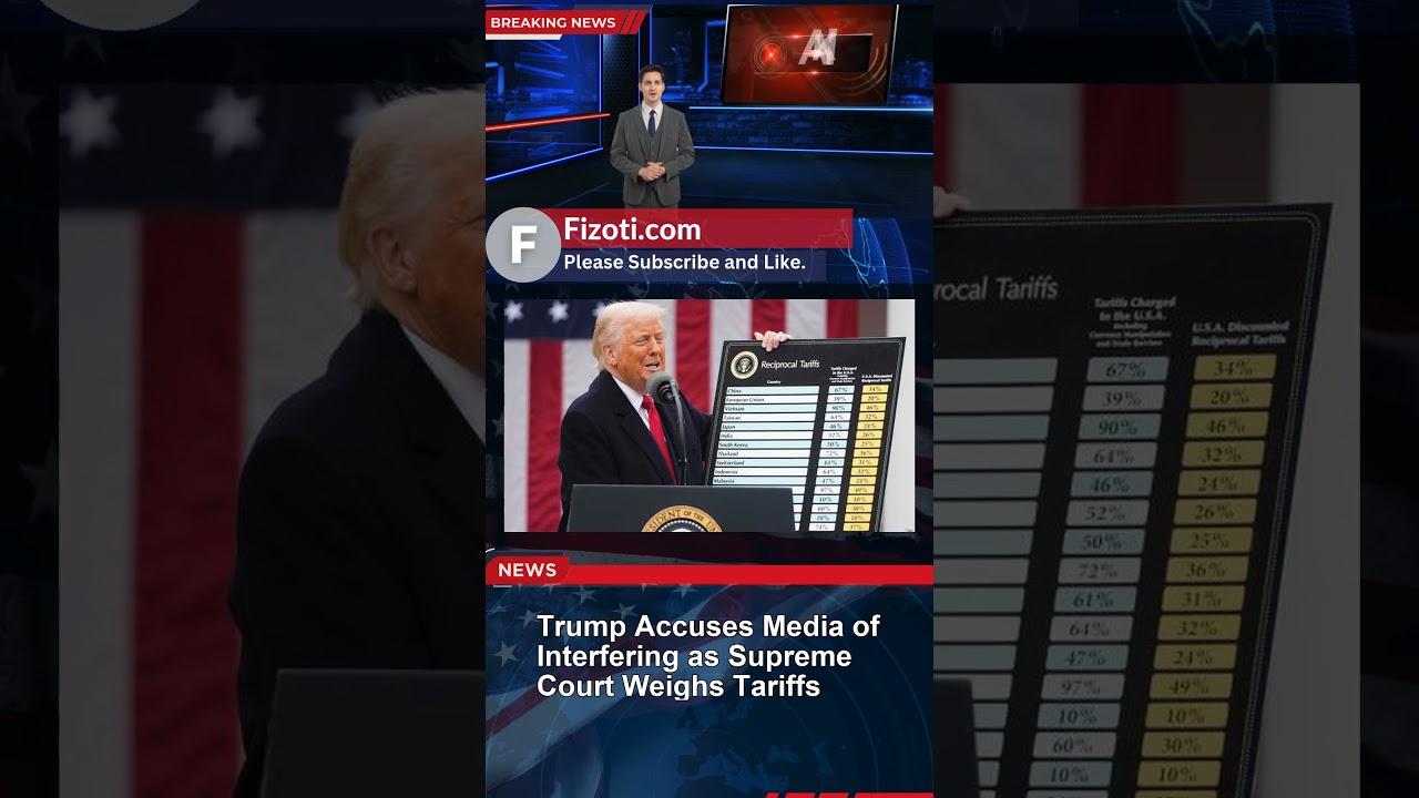Трамп обрушился с критикой на СМИ в преддверии решения Верховного суда по тарифам.
