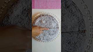 طريقة تقطيع الكيك الدائري