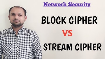 Difference Between Block Cipher and Stream Cipher | Block Cipher VS Stream Cipher |Network security